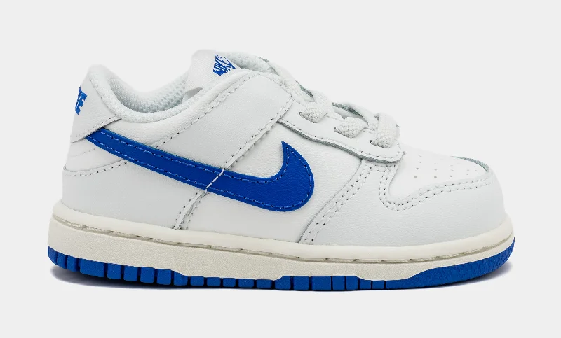 Dunk Low Hyper Royal Infant Toddler Lifestyle Shoes (Summit White/Hyper Royal)