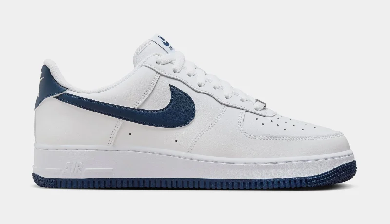 Air Force 1 '07 LV8 Mens Lifestyle Shoes (White/Midnight Navy)