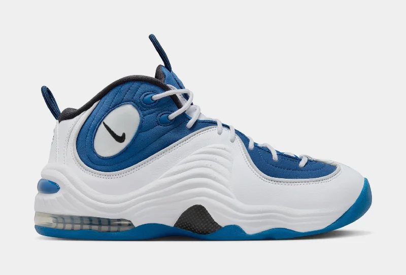 Air Penny 2 Atlantic Blue Mens Basketball Shoes (Atlantic Blue/White)