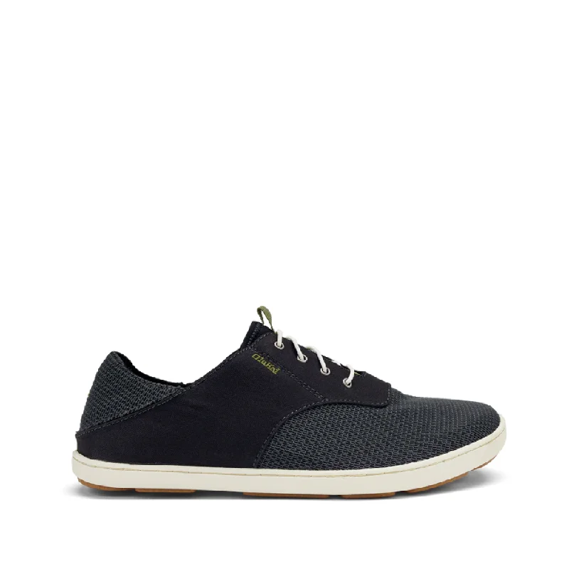 OluKai Men's Nohea Moku Mesh Slip On (Black)