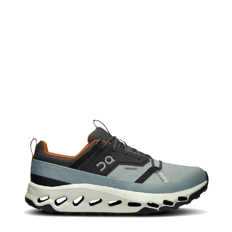 On Men's Cloudhorizon Waterproof Sneaker in Lead/Mineral