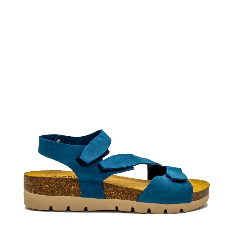 Plakton Women's Jane Sandal (Linea Blue)